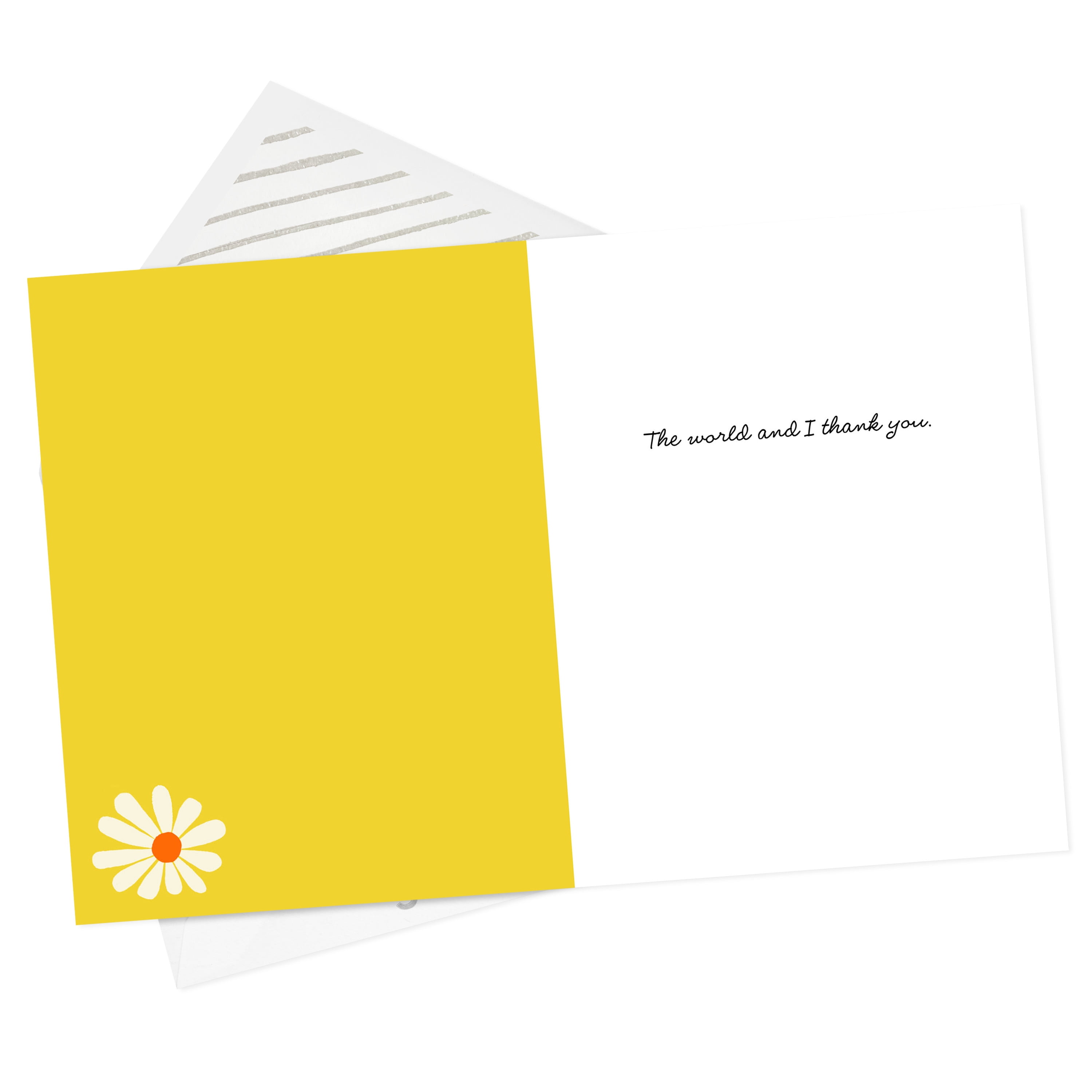 Hallmark Good Mail Thank-You Greeting Card (You Happy up the World)