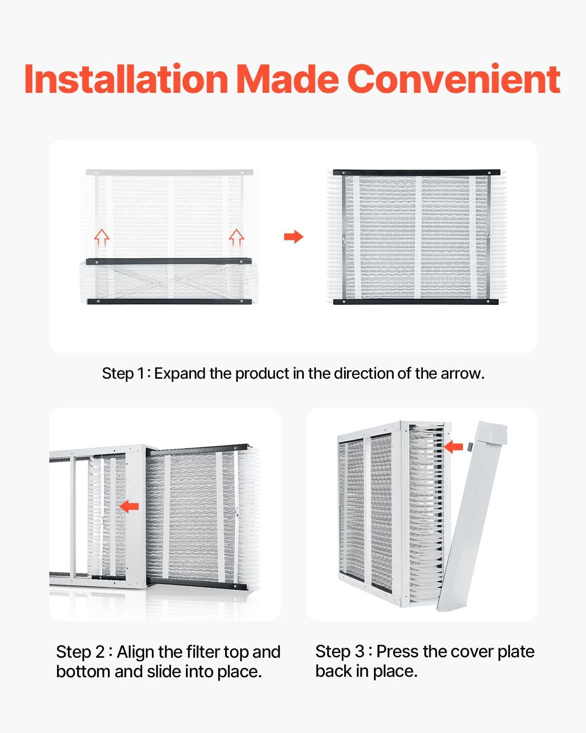 20x25x4 Electrostatic Pleated Air Filter MERV 16 – HVAC Furnace Filter, 2-Pack
