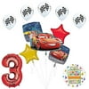 Disney Cars 3 Lighting McQueen 3rd Birthday Party Supplies