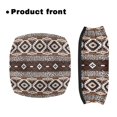 thumbnail image 2 of HELLHERO Stain Proof Seat & Back Covers Walker Covers with Dust Proof Non Slip Outdoors and Home Christmas, Vintage Geometric Motif, 2 of 7