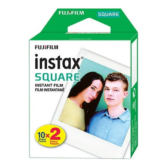 Fujifilm INSTAX SQUARE Fuji Instant Film 20 Photo Sheets for SQ6 SQ20 SQ10 SP-3