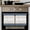 Haze blue beige, variant on Gray Beige Stripe 1 Pack Kitchen Towel, Water Absorbent Dish Towel, Modern Art Horizontal Striped Decorative Hand Towels - Quick Drying Cloth for Cooking Baking, 18x28 Inch