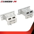 thumbnail image 2 of Fits 2010 - 2015 for Toyota Prius Front 2 Piece Bumper Bracket Set Reinforcement New -, 2 of 3