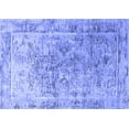 thumbnail image 1 of Ahgly Company Indoor Rectangle Oriental Blue Industrial Area Rugs, 2' x 4', 1 of 4