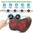 thumbnail image 3 of Ikristin Shiatsu Back and Neck Massager Ikristin Tissue Kneading Massage Pillow with Heat, 3 of 8