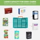 thumbnail image 2 of Caja de Almacenamiento ALKOO para más de 2200 Cartas y Organizador de Mazos para MTG y CAH, 2 of 7