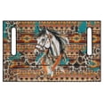 thumbnail image 2 of XYZCANDO Western Horse Golf Cart Seat Cover | 4 Storage Pockets, Non-slip Washable Terry Cloth for 2-Seat Golf Carts, 2 of 8