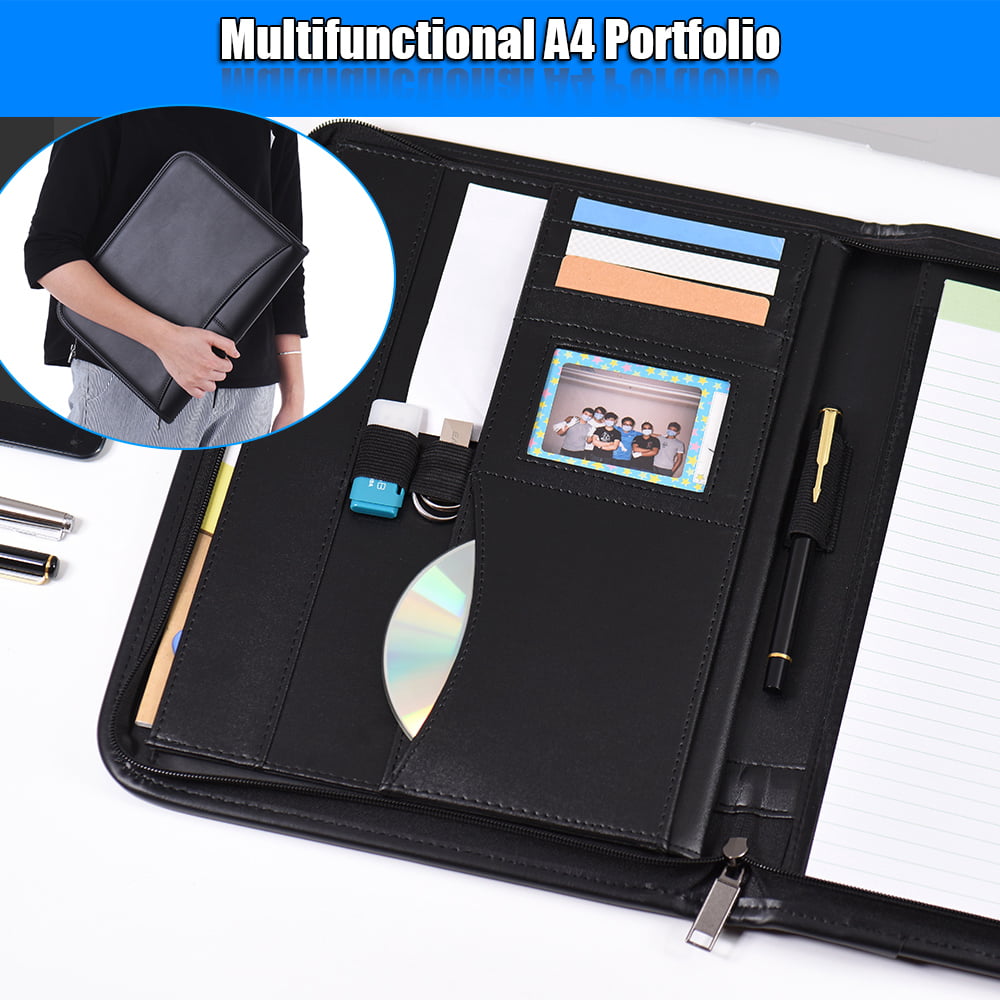 Multifunctional Professional Business Portfolio Padfolio Folder ...
