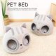 thumbnail image 4 of Cama para Gatos - Funda Lavable Suave - Forma de Cabeza de Gato - Cómoda Perrera para Mascotas con Cama Lavable Suave 38*38*35c, 4 of 5