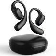 thumbnail image 1 of Mythsound Auriculares abiertos, auriculares inalámbricos Bluetooth 5.3 con ganchos para los oídos, 75 horas de reproducción, carga rápida, resistentes al sudor, estuche de carga con pantalla digital p, 1 of 5