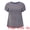 Purple, variant on DARING DIVA Women's Plus Striped Raglan Sleeve Crew Neck T-Shirts Blouses 4X Navy Blue