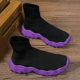 thumbnail image 5 of Chenyee Women's Slip On Socks Sneakers Lightweight Walking Sport Shoes Gym Workout Non Slip Athletic, 5 of 7