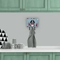 thumbnail image 4 of Caroline's Treasures BB1733TH68 Winter Holiday Bernese Mountain Dog Leash or Key Holder, Triple, multicolor, 4 of 4