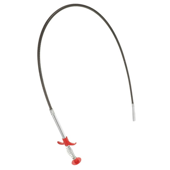 WHAMVOX 1Pack Multi Color Flexible Stainless Steel PP Grabber Claw Up Tool for Toilet Snake Cleaner