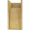 thumbnail image 4 of 10"W x 10"D x 20"H Wide Legacy Rough Cedar Woodgrain TimberThane Corbel, Primed Tan, 4 of 6