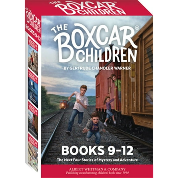 Pre-Owned The Boxcar Children Mysteries Boxed Set 9-12, 9780807508404, 0807508403, Paperback, Box edition