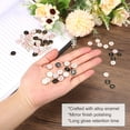 thumbnail image 4 of Alphabet M Letter Charm Double Sided Enamel Initial Alphabet Pendant Black, for Jewelry Making, 50pcs, 4 of 7