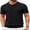 Black, variant on COOFANDY Mens Golf Polo Shirts Short Sleeve Textured Polo Shirts Slim Fit Button Polo T-Shirt Classic Summer Collared Golf Shirt