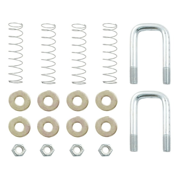 CURT 19260 Replacement Original Double Lock Safety Chain Anchor Kit, Fits 60607