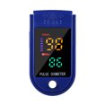 thumbnail image 2 of Oxímetro de pulso portátil con pantalla LED a color, diseño compacto en azul, mide saturación de oxígeno y frecuencia cardíaca, apagado automático en 8 segundos, ideal para uso personal y familiar., 2 of 6