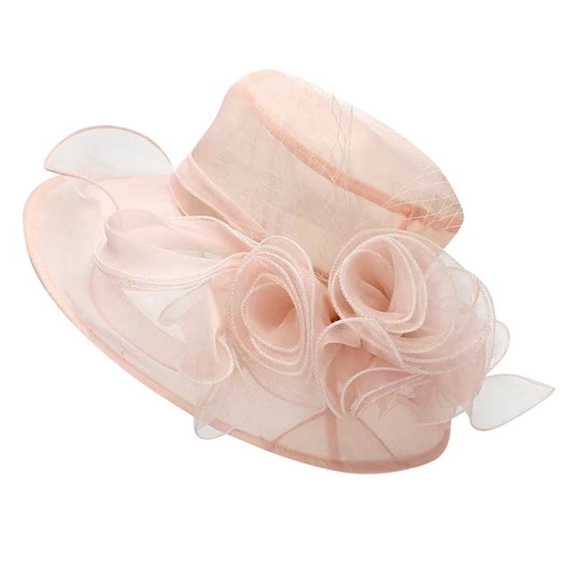 Sombrero plegable para mujer: ala ancha, poliéster transpirable, diseño elegante y sencillo, talla única para un contorno de cabeza de 57 cm.