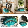 thumbnail image 2 of 3D Optical Illusion Doormat, All-Weather Front Door Mat for Indoor & Outdoor Use, Non- Entrance Rug for Patio, Porch, and Entryway - Easy to Clean Floor Carpet Decor, 2 of 6