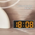 thumbnail image 5 of Digital Alarm Clock under $5! Xqxayjr Digital Alarm Clock with LED Display, Large Number Bedside Clock for Bedroom and Kitchen, Multifunctional Desk Clock with Snooze, White Frame Alarm Clock, 5 of 7