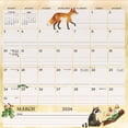 thumbnail image 7 of Trends International 2024 Animals Magnetic Family Calendar, 7 of 7