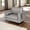 Light Gray, variant on Demi Bonn Upholstered Accent Chair, Modern Accent Chair with Bolster and Side Storage Pocket, for Living Room, Bedroom, Teal
