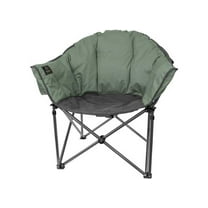 KUMA Outdoor Gear 433-KM-LBCH-SG Lazy Bear Camping Chair – Sage/Graphite