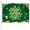 thumbnail image 2 of asddcavvf Irish Traditional St. Patrick's Day Party Decorative Flags Home Flags Polyester Material Multiple Sizes Available For Your Festival Celebration Banner Easter, 2 of 4