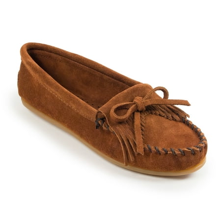 Minnetonka Women's Kilty Hardsole Moccasin