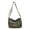 Green, variant on Small Canvas Messenger Bag for Women, Vintage Mini Crossbody Hobo Shoulder Bag with Multiple Pockets, Compact Travel Satchel Tote Handbag for Daily Use
