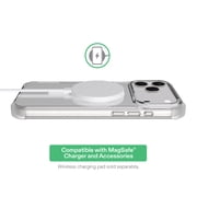 onn MagSafe Compatible Phone Case for iPhone 17 Pro Max - Clear