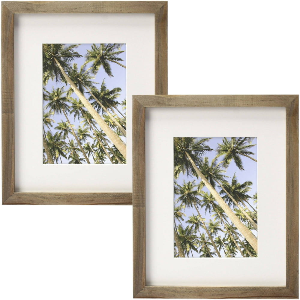 Better Homes & Gardens Gallery 8" x 10" Matted for 5" x 7" Solid Wood