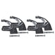 thumbnail image 1 of 2x 2 uds Universales patines de ruedas almohadillas de adultos patines shamjiam patines s bloque almohadilla de accesorio Freno de patín en línea, 1 of 8