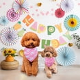 thumbnail image 4 of Dog Birthday Bandana Small Reversible Multi Size Offered for Dog Birthday Girl, Dog Birthday Party Supplies for XSmall to Medium Pets Cats, 4 of 5