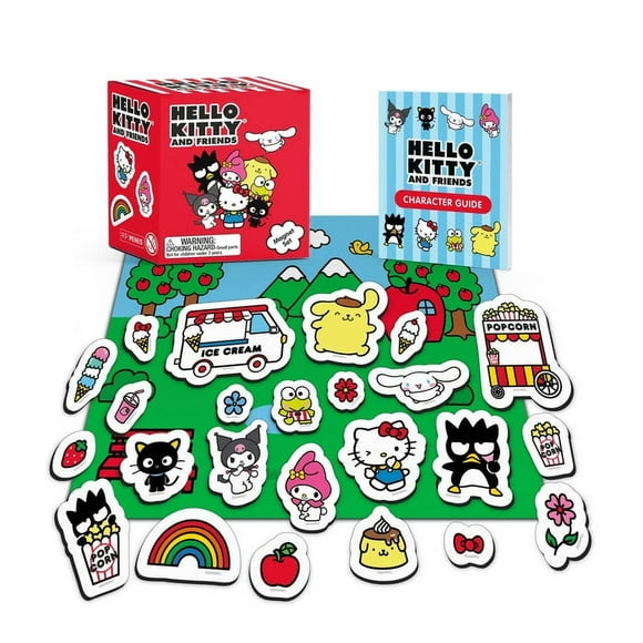 RP Minis: Hello Kitty and Friends Magnet Set (Paperback)