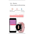 thumbnail image 3 of Reloj resistente al agua IP68, podómetro, monitor de presión arterial, monitor de frecuencia cardíaca, contador de calorías, compatible con Bluetooth, Android con iO, 3 of 6