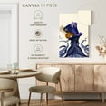 thumbnail image 5 of Elephant Stock Octopus Nautical Hat Wall Art - Vertical Canvas Wall Art - Living Room Wall Decor - Animal Canvas - Blue And Beige Decor By Fab Funky - 8" x 12", 5 of 8