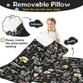 thumbnail image 3 of Pioneer Flower Floral Print Pattern Toddler Nap Mats for Kids Preschool,Sleeping Mat Bag or Kids,Toddler Sleeping Bag,Toddler Nap Mat or Daycare, 3 of 6