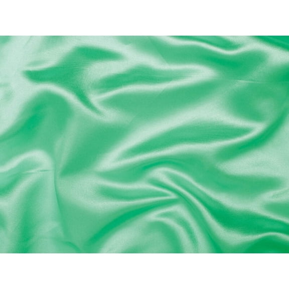 Pastel Mint Green viscose modal satin weave fabric ~ 44quot; wide.(5)