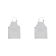 thumbnail image 3 of Monstrate Delantal de cocina unisex a prueba de grasa para adultos, babero para cocinar, barbacoa, parrilla, reutilizable, hogar, panadería, Type1 NO1, 3 of 6