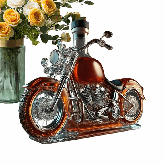Wine Decanter Motorcycle Glass Whisky Decanter Bottles Vintage Liquor