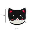 thumbnail image 2 of Monedero Tigsa Gato Negro Kawaii 10 x 12 cm, 2 of 2