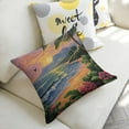 thumbnail image 5 of tropical beach sunset bird linen throw pillowcase decoration pillowcase gifting preferred 18x18 inch cushion cover 2 sets sofa pillowcase sofa bedroom living room car, 5 of 8