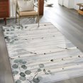 Winter Birch Tree Trunks Non-Slip Non-Shedding Floor Mat, Gradient ...