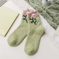 thumbnail image 2 of WEAIXIMIUNG Chaussettes pour Tout-Petits Filles Bas à Col Rond Mode Nouveau Motif Imprimé Automne Hiver Chaussettes Chaudes Confortables Intérieur et Extérieur, 2 of 7