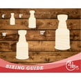 thumbnail image 3 of Unfinished Wood Hockey Trophy Shape | DIY Craft Cutout | up to 46" DIY 12" / 3/4", 3 of 3