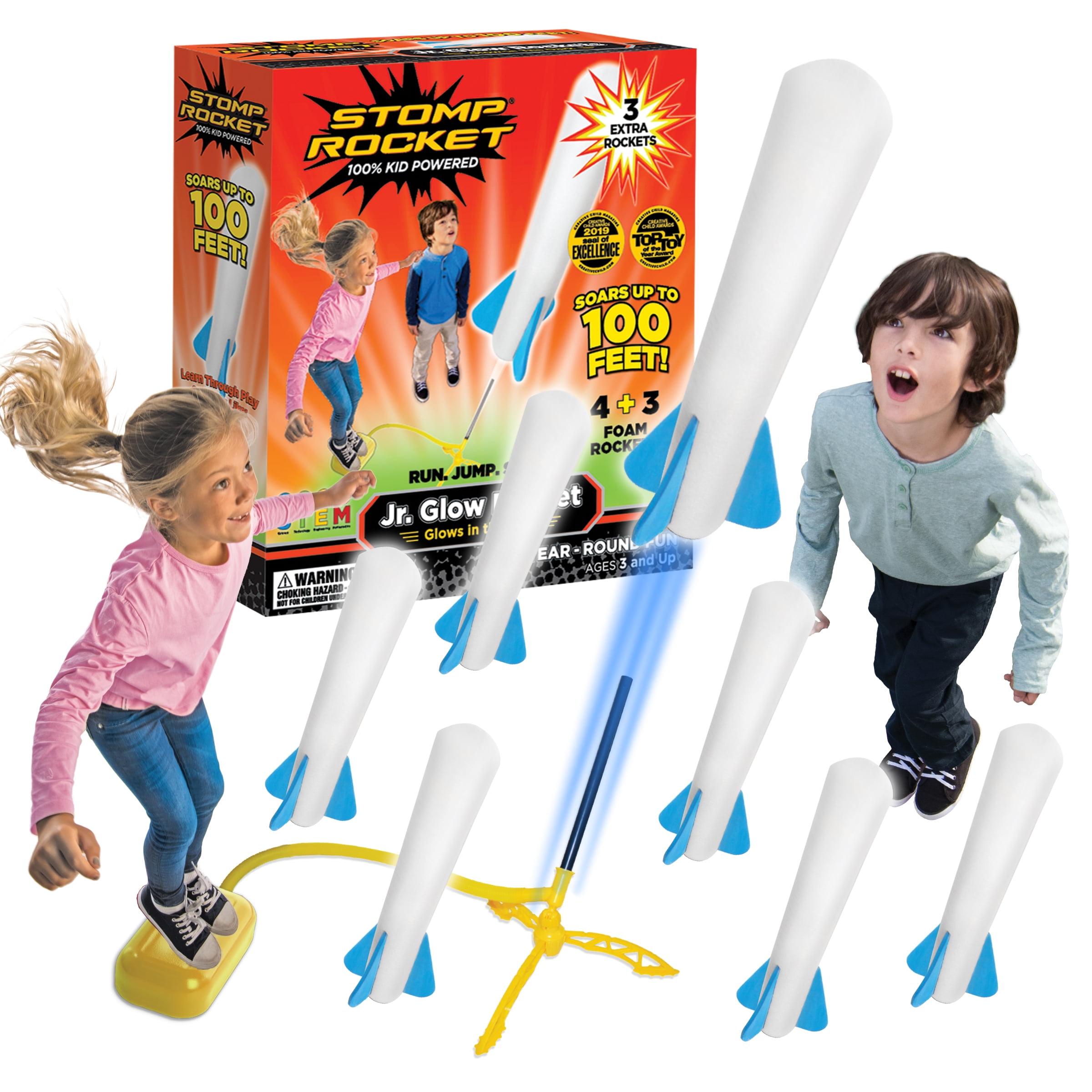 FAST & FREE DELIVERY STOMP ROCKET JUNIOR REFILL PACK FOR AMAZING FUN 